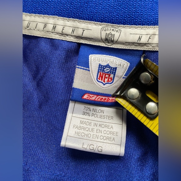 Reebok NFL Pro-bowl Jeremy Shockey New York Giants Authentic Jersey Size LARGE - Picture 7 of 12